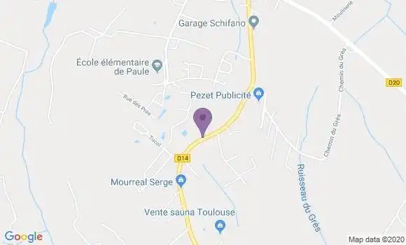 Localisation Teychene Hervé