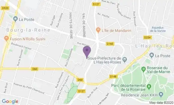 Localisation Capoulade Jean
