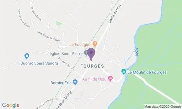 Localisation Cavelier Gilbert