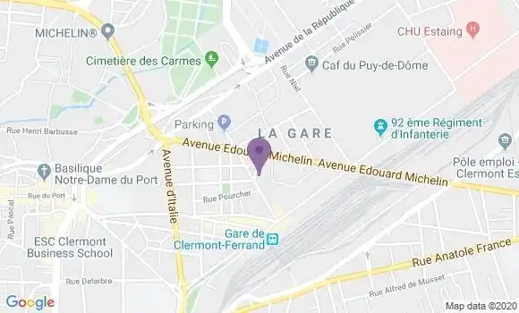 Localisation Combes Alain