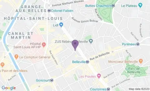 Localisation Dullin Violette