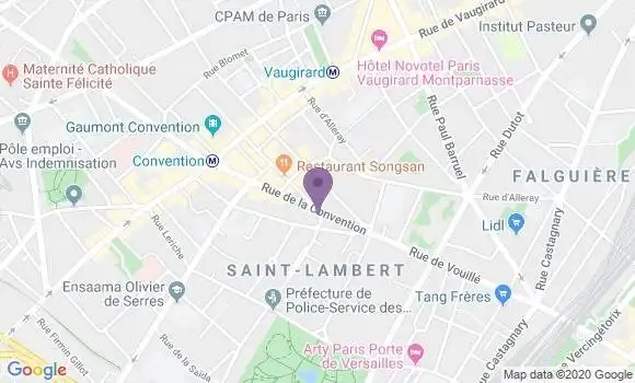 Localisation Queffelec Christian