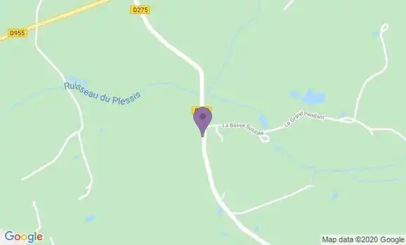 Localisation Chauveau Catherine