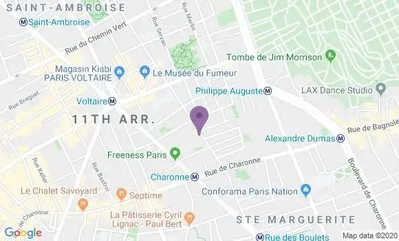 Localisation Terrail Philippe