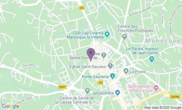 Localisation Albert Bernard