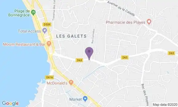 Localisation Sauzet Maurice