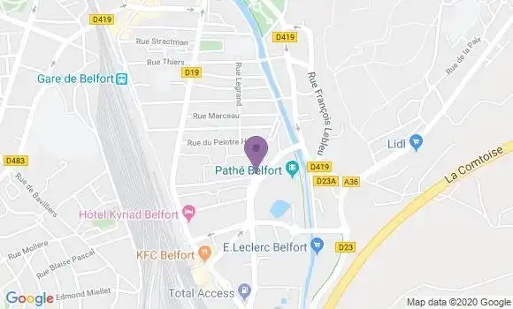 Localisation Drezet Jean Pierre