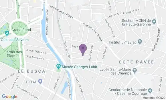 Localisation Felix Bernard