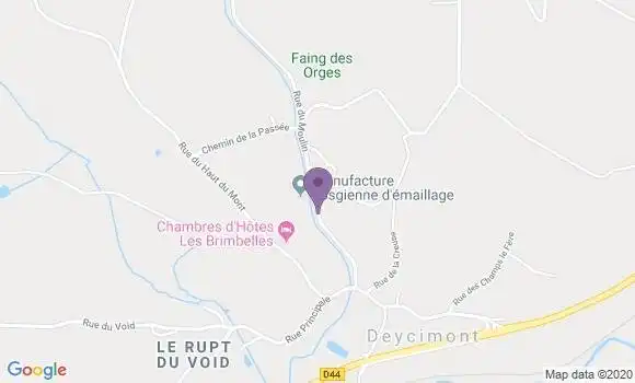 Localisation Gremillet Jean Marie