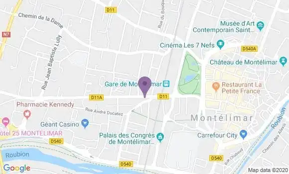 Localisation Poullain Catherine