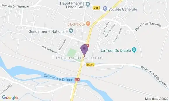 Localisation Rebaudet Bernard