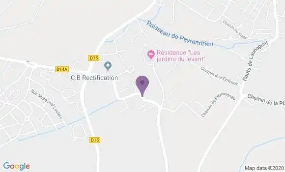 Localisation Viala Jacques