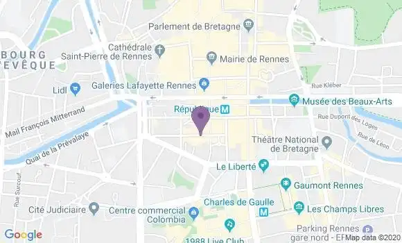 Localisation Renier François