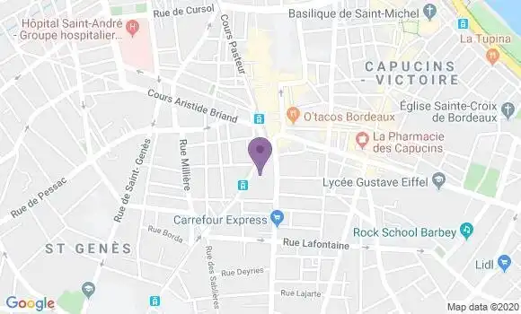 Localisation Pradeau Daniel
