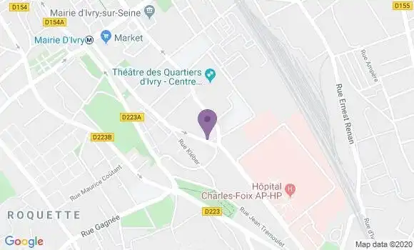 Localisation Bodier Alain