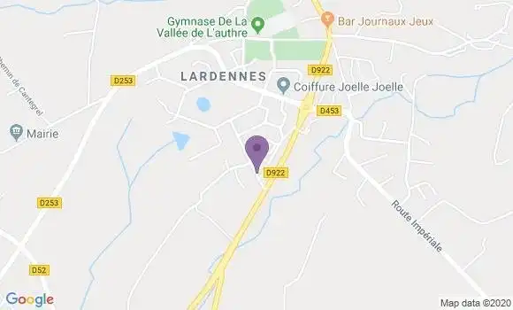 Localisation Bony Franck