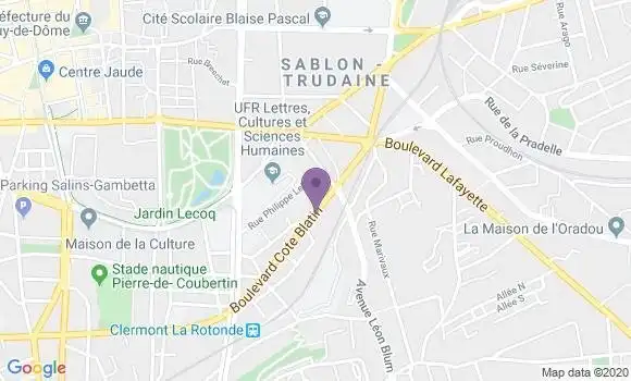 Localisation Denier Jean Albert