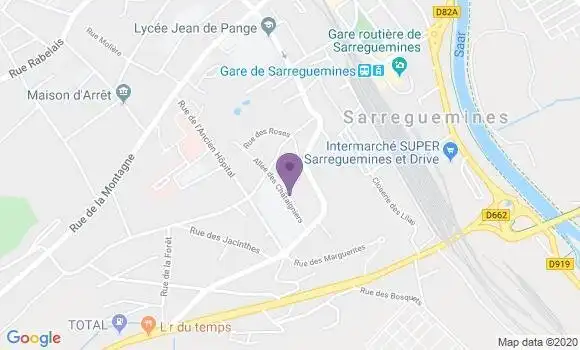 Localisation Beck Denis