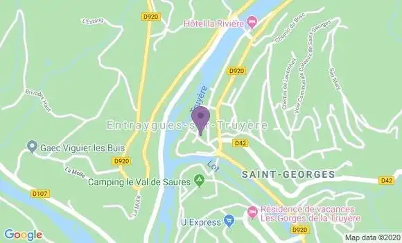 Localisation Catusse Bazet Jean Michel