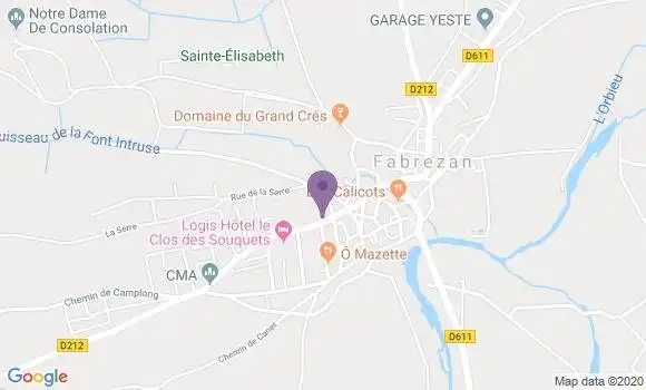 Localisation Espeut Jean Marie