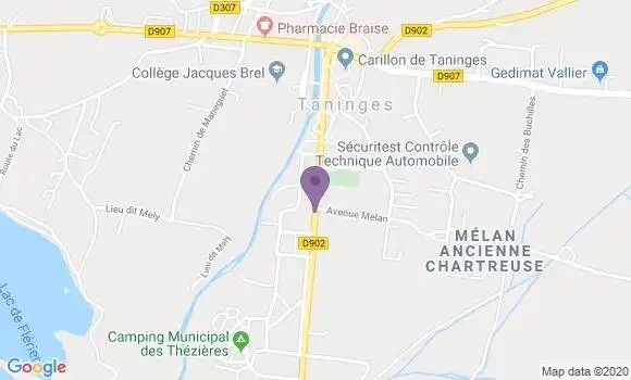 Localisation Coppel Roger