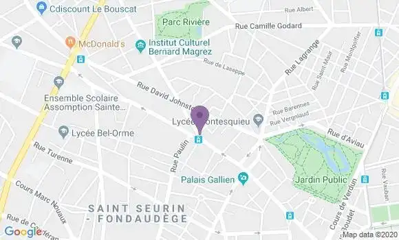 Localisation Berteaud Jean Paul