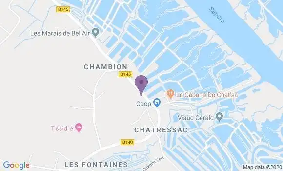 Localisation Dargent Benoît