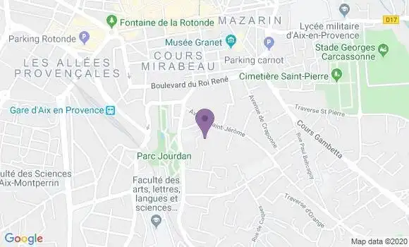 Localisation Faure Gilbert