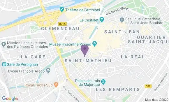 Localisation Outier Jacques