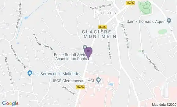 Localisation De la Chapelle Olivier