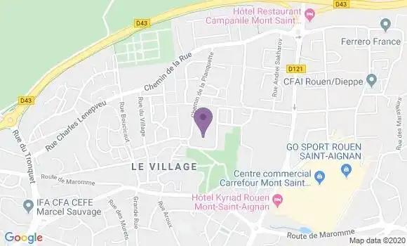 Localisation Eoche Duval Alain