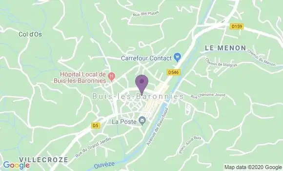 Localisation Zambeaux Bernard