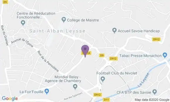 Localisation Noraz Jean Pierre