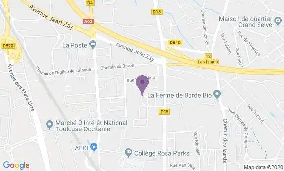 Localisation Balague Pierre