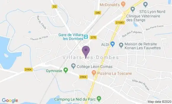 Localisation Balas Gilles