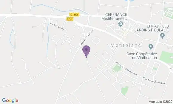 Localisation Melinon Alain