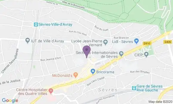 Localisation Farinaux Alain