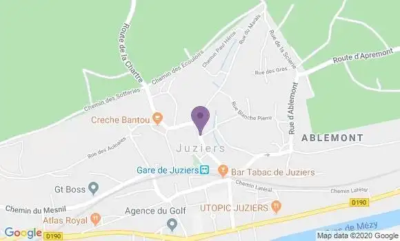 Localisation Malecamp Bernard