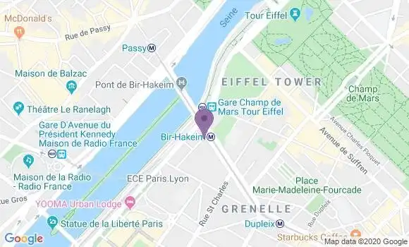 Localisation Menant Thierry