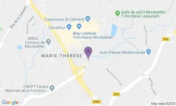 Localisation Nogues Jean Paul