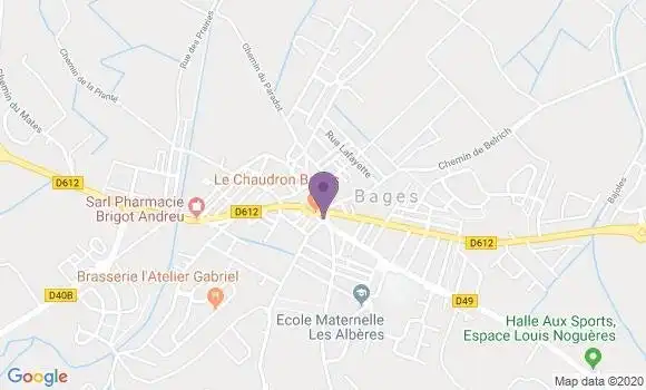 Localisation Cathala Jacqueline
