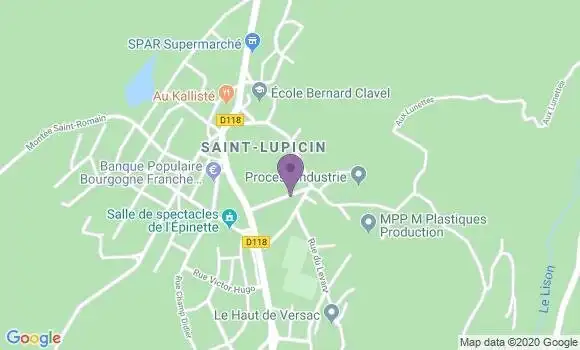 Localisation Jacquier Jean Michel
