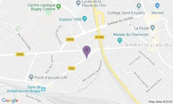 Localisation Bichat Bernard