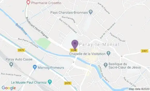 Localisation Bonniaud Jacques