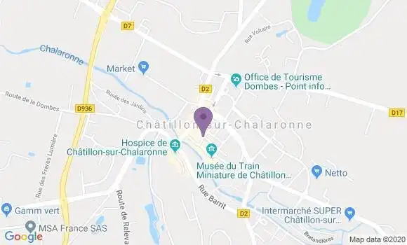 Localisation Decousus Patrick