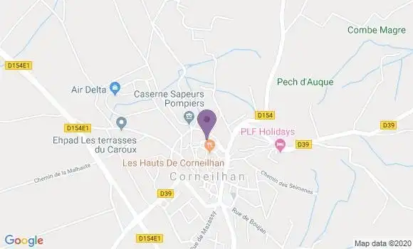 Localisation Roget Michel