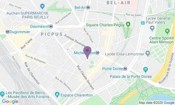 Localisation Bernard Simonet Robert