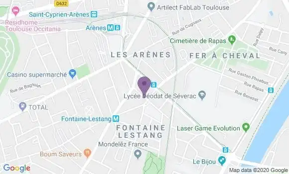 Localisation Moutet Patrick