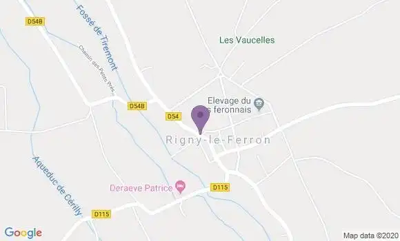 Localisation Lysson Jean Luc
