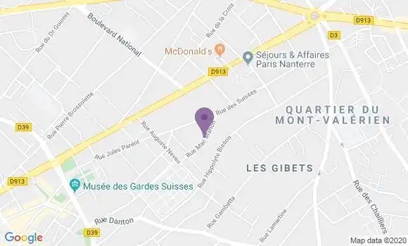 Localisation Manceau Alain